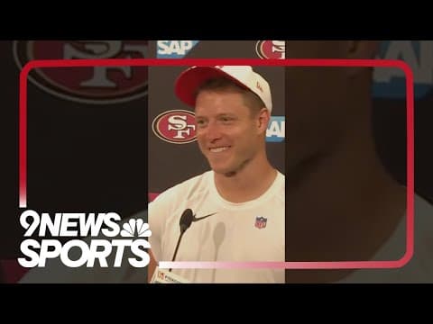 Christian McCaffrey remembers 9NEWS on Colorado snow days