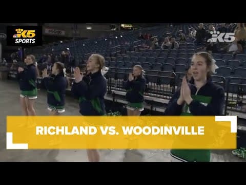 HS Basketball State Tourney:  Richland vs. Woodinville 4A Girls
