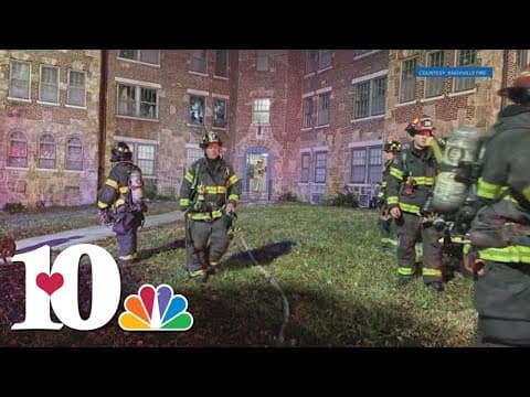 KFD: Crews put out fire in North Knoxville apartment building Christmas morning, one unit affected