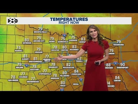 DFW Weather: Slight rain chances in North Texas ahead of July 4 weekend