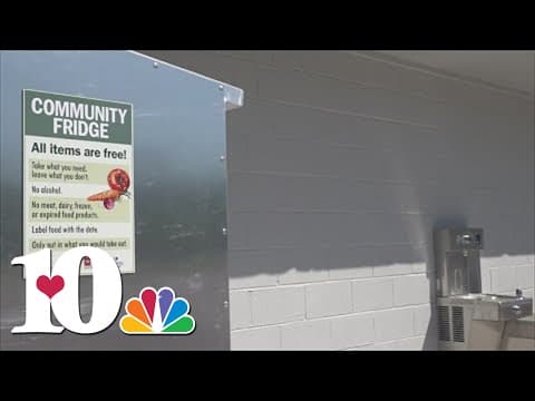 Community fridge installed in South Knoxville meant to expand food access