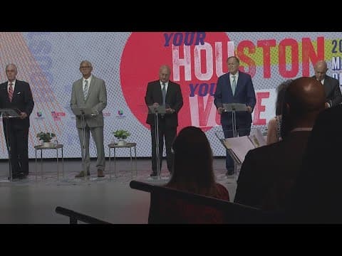 Highlights from Thursday's Houston mayoral debate