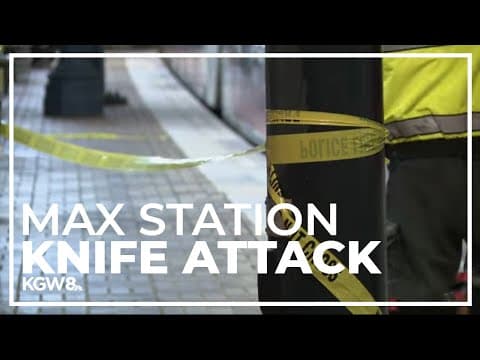 Person attacked with knife at Northeast Portland MAX station