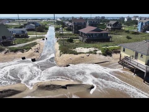 Swimmers are warned to avoid East Coast beaches as Hurricane Erin moves north