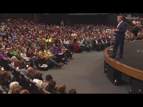 Former Gateway Church pastor Robert Morris attends an arbitration hearing