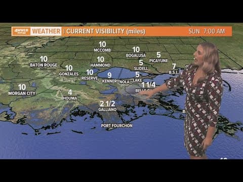 Weather: Cloudy Sunday; rainy and breezy Monday and Tuesday