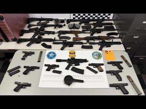 Chicago police arrest 4 Indianapolis men and 1 juvenile for alleged firearm trafficking