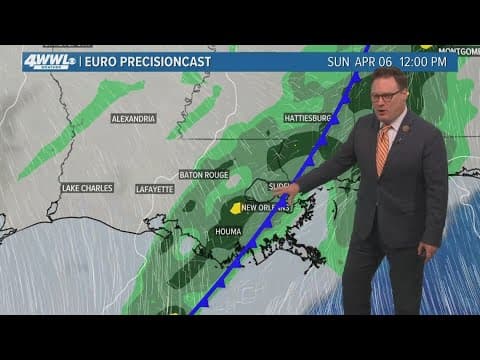 New Orleans Weather: Near-record highs and brisk winds through Saturday