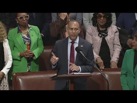 Rep. Jeffries' filibuster reaches 8 hours in Louisiana against President Trump's 'Big Beautiful Bill