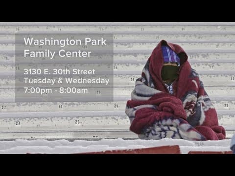 Washington Park warming center opens in Indianapolis