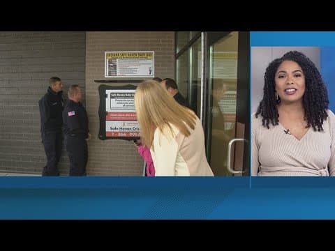 New baby box dedicated in Lawrence