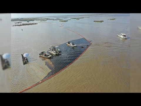 Update on oil spill in Garden Island Bay