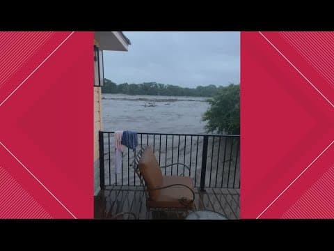 Houston group stranded by floodwaters at Hill Country Airbnb