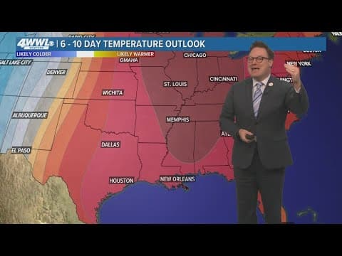 New Orleans Weather: 2 cold fronts moving through this week