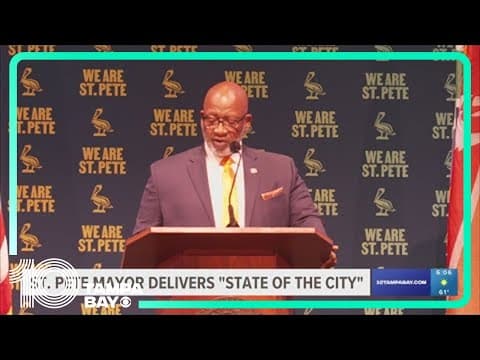 St. Petersburg mayor reflects on 2 years in office, shares future plans for city