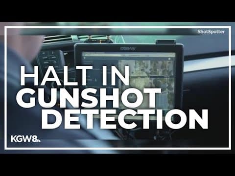 Portland mayor says city isn't pursing gunshot detection technology at present