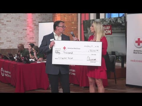 KHOU 11 Beryl Relief telethon raises over $500,000 for Red Cross