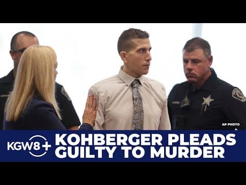 Bryan Kohberger pleads guilty to murder in Idaho student killings | Watch the hearing