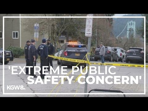 North Portland community relieved after shooting suspect arrested