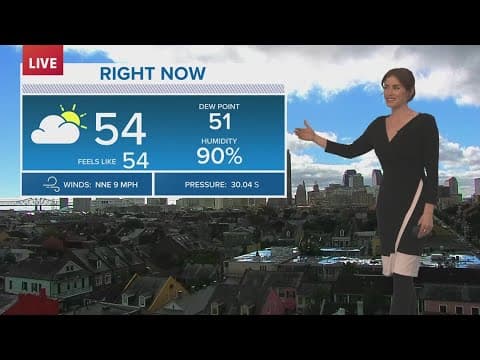 Cool and breezy Wednesday afternoon, turning colder tonight