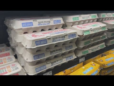 Egg prices drop in April
