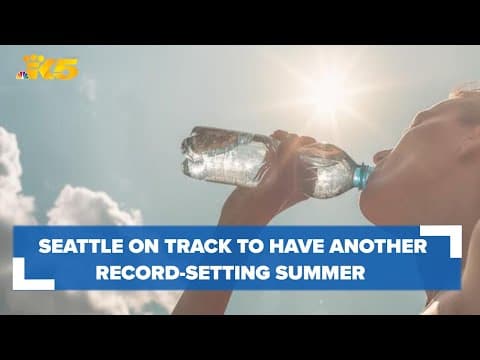 Seattle is quickly tallying up 80 and 90 degree days this year