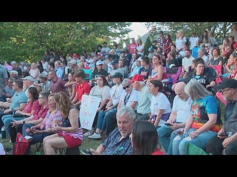 Supporters gather in Dublin to mourn conservative activist Charlie Kirk