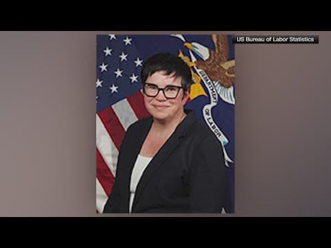 Trump fires jobs report chief Erika McEntarfer, claims numbers were manipulated