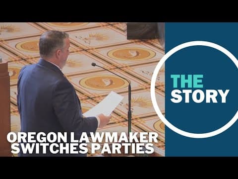 Oregon state lawmaker switches from Republican to Democratic Party