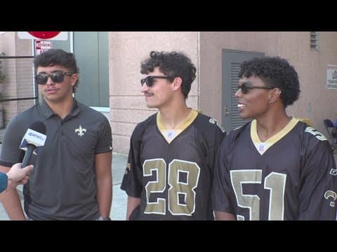 Saints fans react to first home game of the preseason against  Jaguars in New Orleans