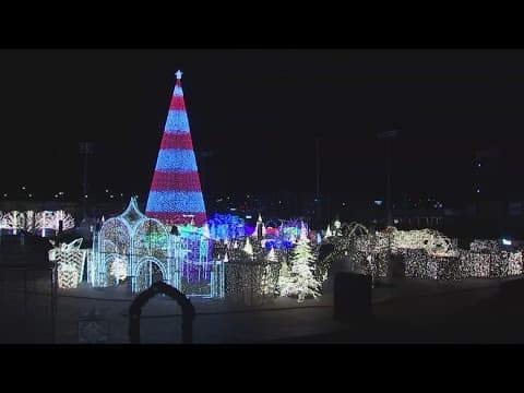 World's largest Christmas lights maze opens in Kansas City