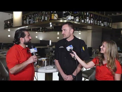 The Pearl at Aspire features food with view