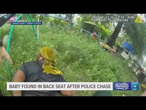 Man arrested in Marion County for fleeing law enforcement with 1-year-old baby in car