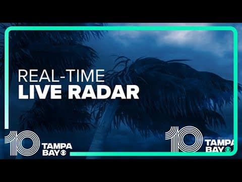 LIVE RADAR: Flood advisory issued for parts of Tampa Bay region as storms move through