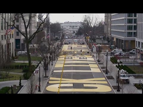 US transportation secretary tells Mayor Bowser murals on D.C. roads are distractions