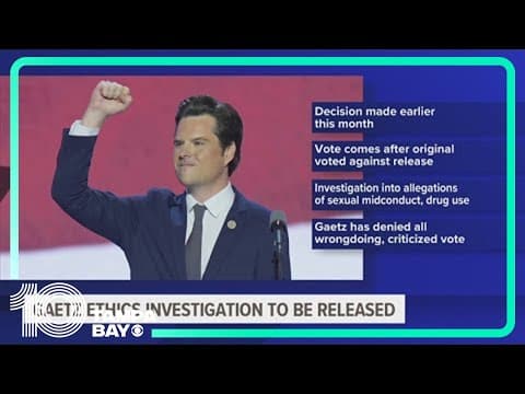 House Ethics Committee secretly voted to release Matt Gaetz ethics report, source says