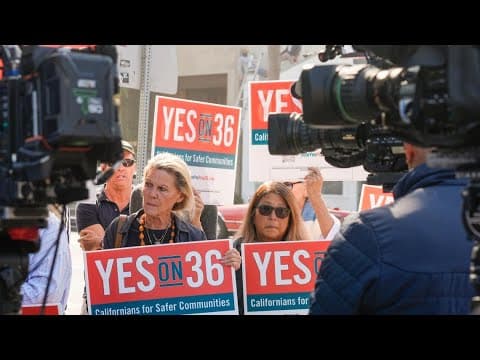 California's Proposition 36 has passed. Here's what it'll do