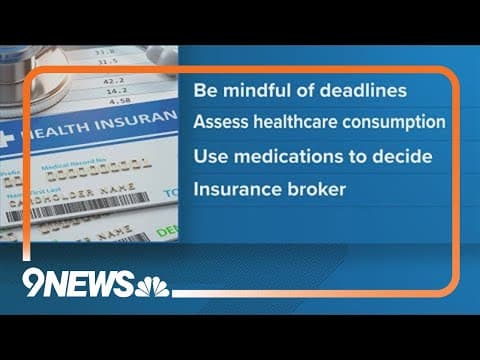 Health expert has tips on choosing a health insurance plan during open enrollment