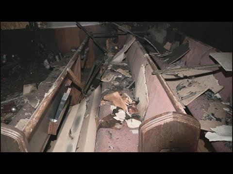 Fairfield County church damaged by fire; 1 in custody