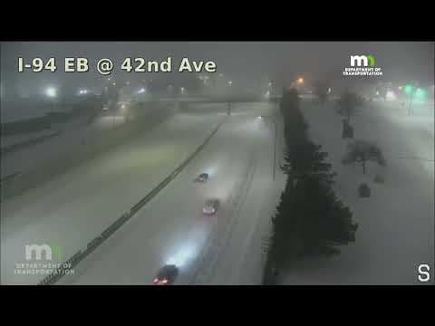 Snow creating 'very difficult' conditions on metro roads Thursday