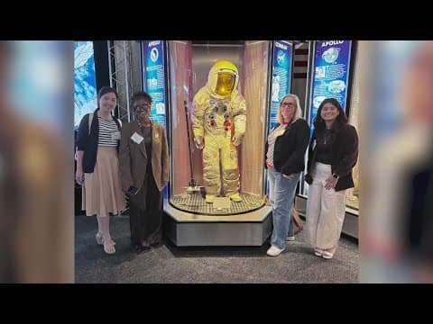 North Texas fashion student takes her designs to the moon