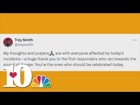 VFL Trey Smith commends law enforcement after shooting at Kansas City Parade