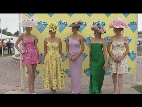 Del Mar Opening Day hats and fashion