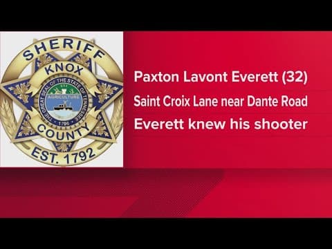 KCSO: Victim, 32, identified after shooting Sunday in NW Knox County