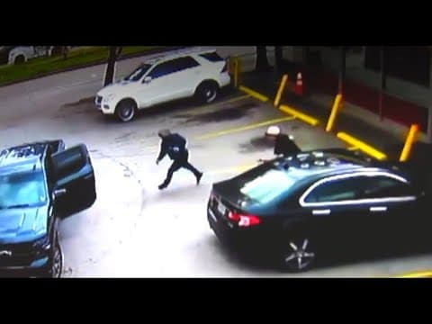 Surveillance video shows robbery in parking lot of popular Montrose donut shop