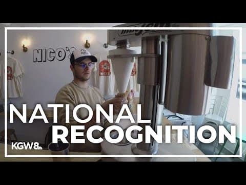 Portland business Nico's Ice Cream gets national recognition