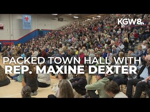 Russia, DOGE and potential government shutdown the focus of Rep. Maxine Dexter's town hall