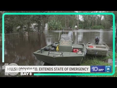 Hillsborough County extends state of local emergency after Hurricane Milton