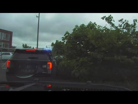 Dashcam video shows chase with 6 juveniles in stolen car throughout central Ohio