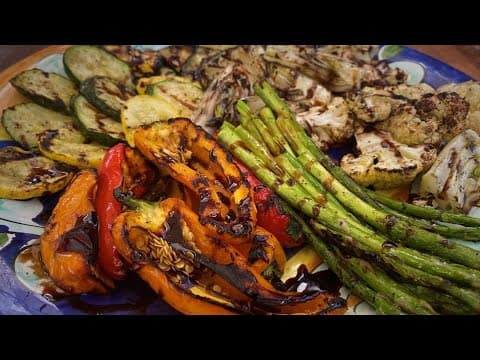 Cooking with Styles | Grilled Antipasto Veggies